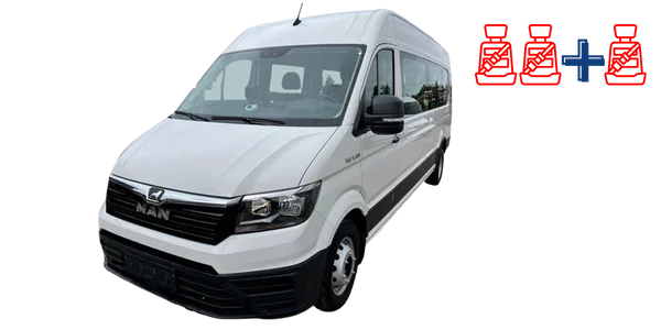 Man TGE Rental Price Man TGE Chauffeured Rental